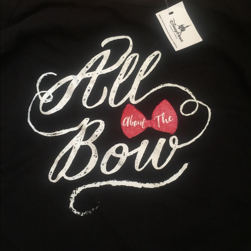 ALL ABOUT THE BOW Disney Parks Minnie Mouse Top